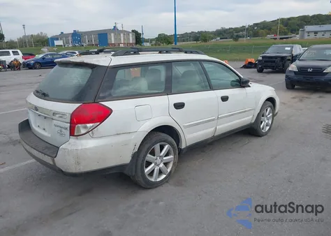 2008 Subaru Outback 2.5I/2.5I L.l. Bean Edition from USA, damaged, VIN 4S4BP61C787304263